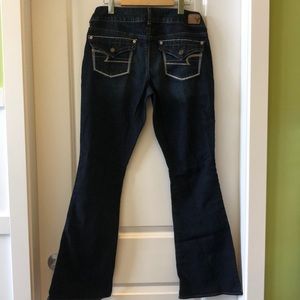 AEO American Eagle Artist flare womens jeans 10